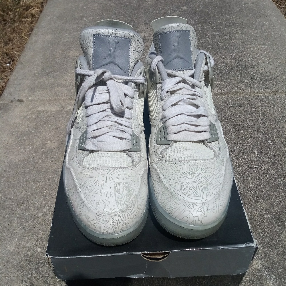 Jordan retro 4 lasers